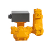 Akurasi Tinggi LC Series Meter Mechanical Positive Displacement Flow Meter Untuk SPBU