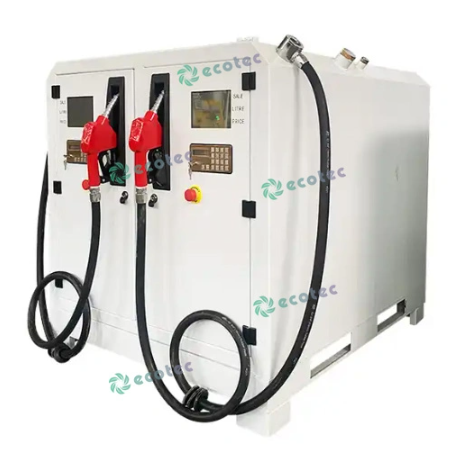 Վաճառվում է Mobile Mini Intelligent Gas Dispenser Դյուրակիր բենզալցակայան 6000L կրկնակի վարդակ