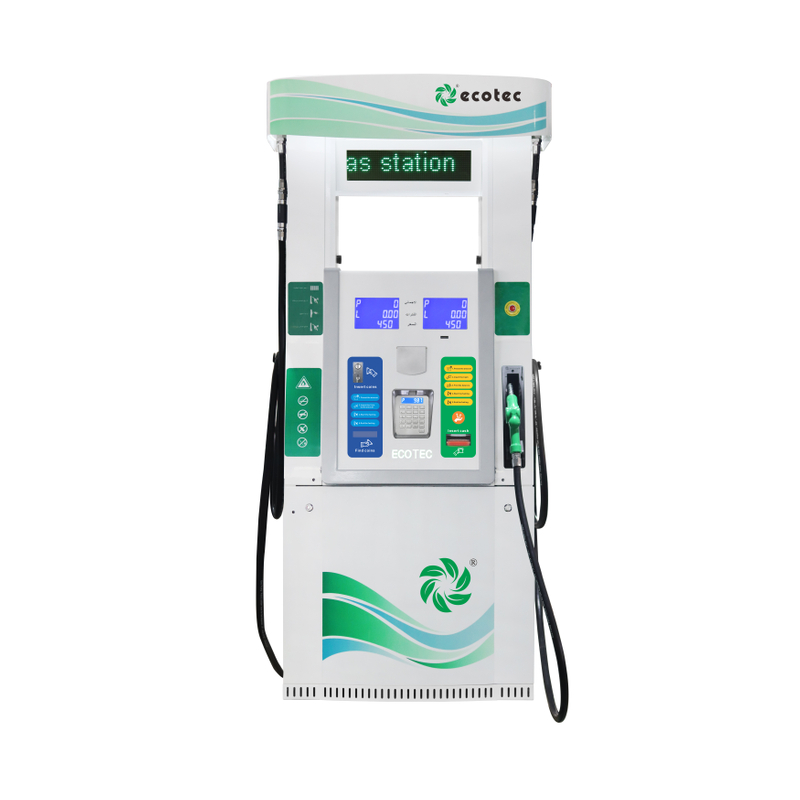 Бэлэн мөнгөний машинтай Ecotec түлш түгээгч Хоёр хошуутай Шатахуун түгээх станцын шатахуун түгээх машин