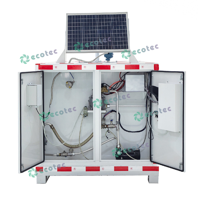 SPBU Mini 1000L dengan Panel Surya