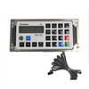Ecotec Fuel Dispenser Parts Keyboard ក្ដារចុចផ្លាស្ទិចដែលមាន P កំណត់ជាមុនសម្រាប់ Dispenser