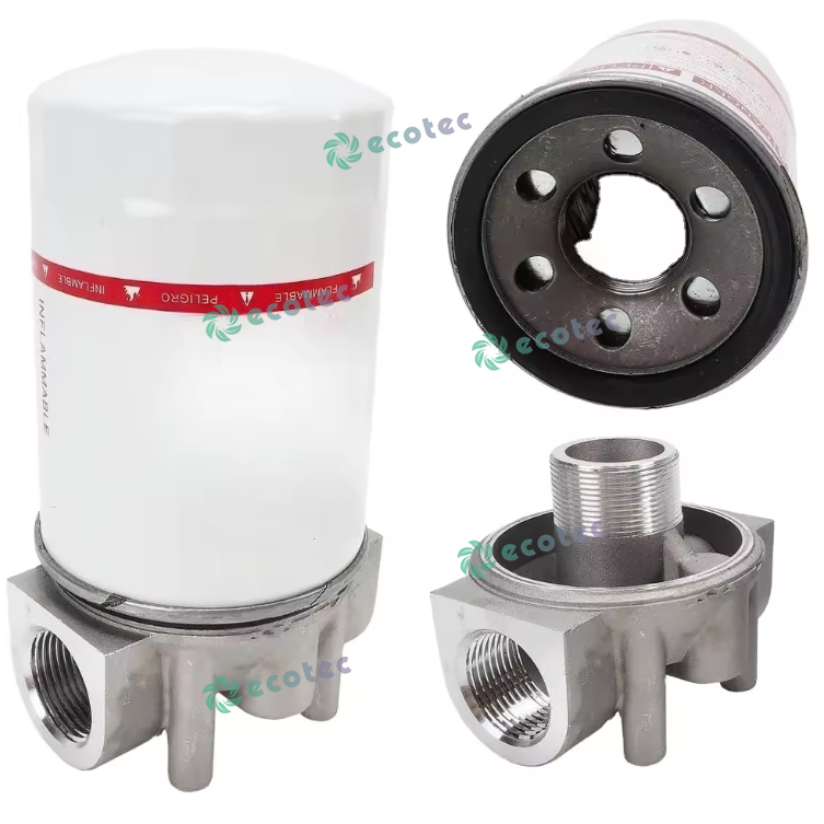 Filtru dozator de combustibil Benzină Diesel Pompă de transfer Combustibil apă Filtru separator